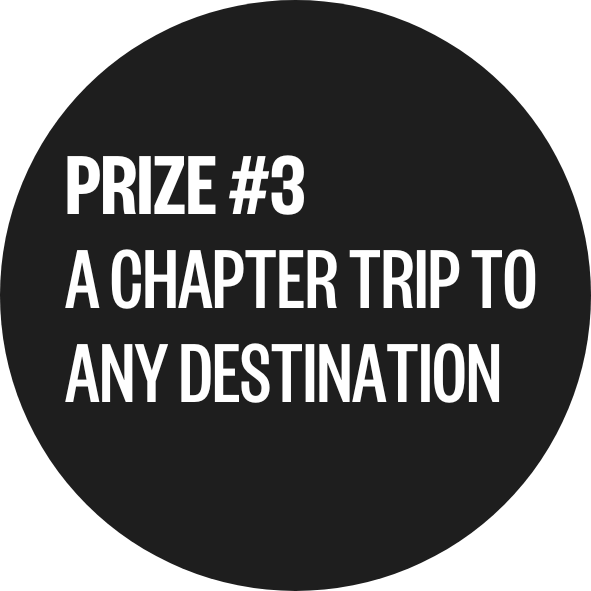 Win a getaway group prize for your original chapter mentors and mentees if you recruit the most eligible applicants to the program. To make it fair for all size chapters, success is judged based on your chapter's percentage growth.
